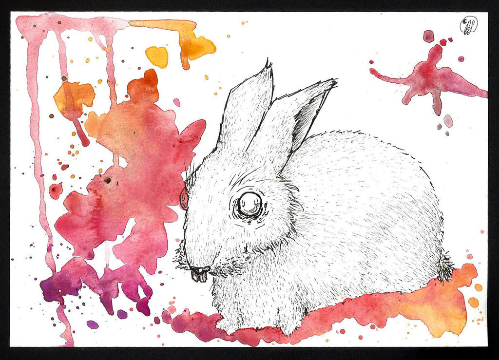 Bloody Bunny by Blue-Luna on DeviantArt