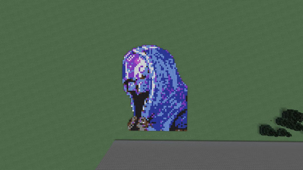 Tali From Mass Effect Pixel Art Minecraft By Loloasuna On Deviantart