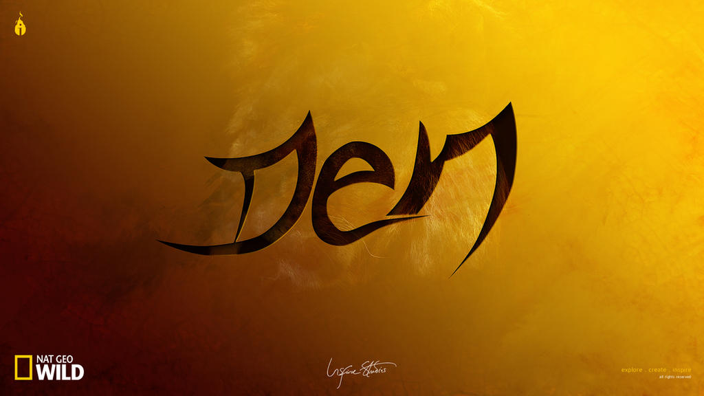 Den Calligraphy DEN Typography by InsfireStudios on DeviantArt