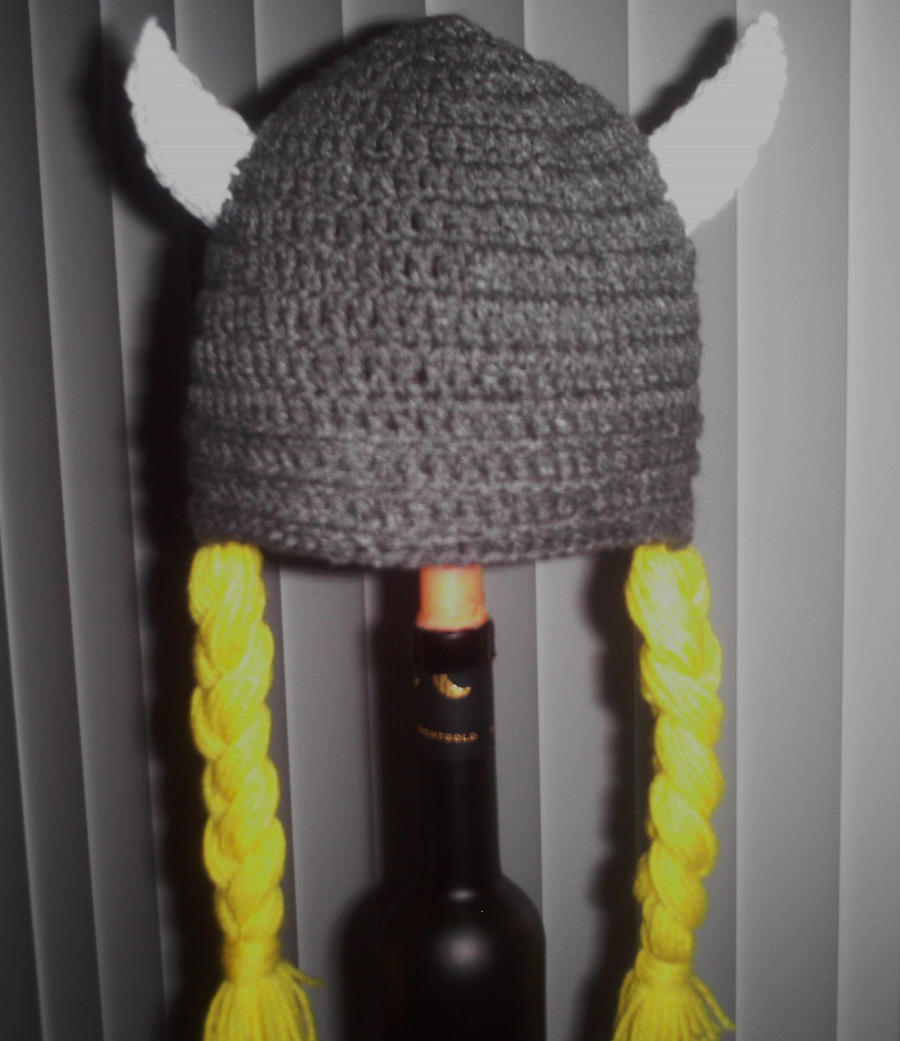 Viking Beanie with Braids