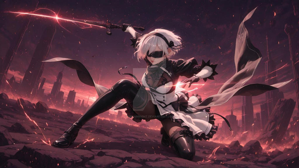 2B by MiriamNight on DeviantArt