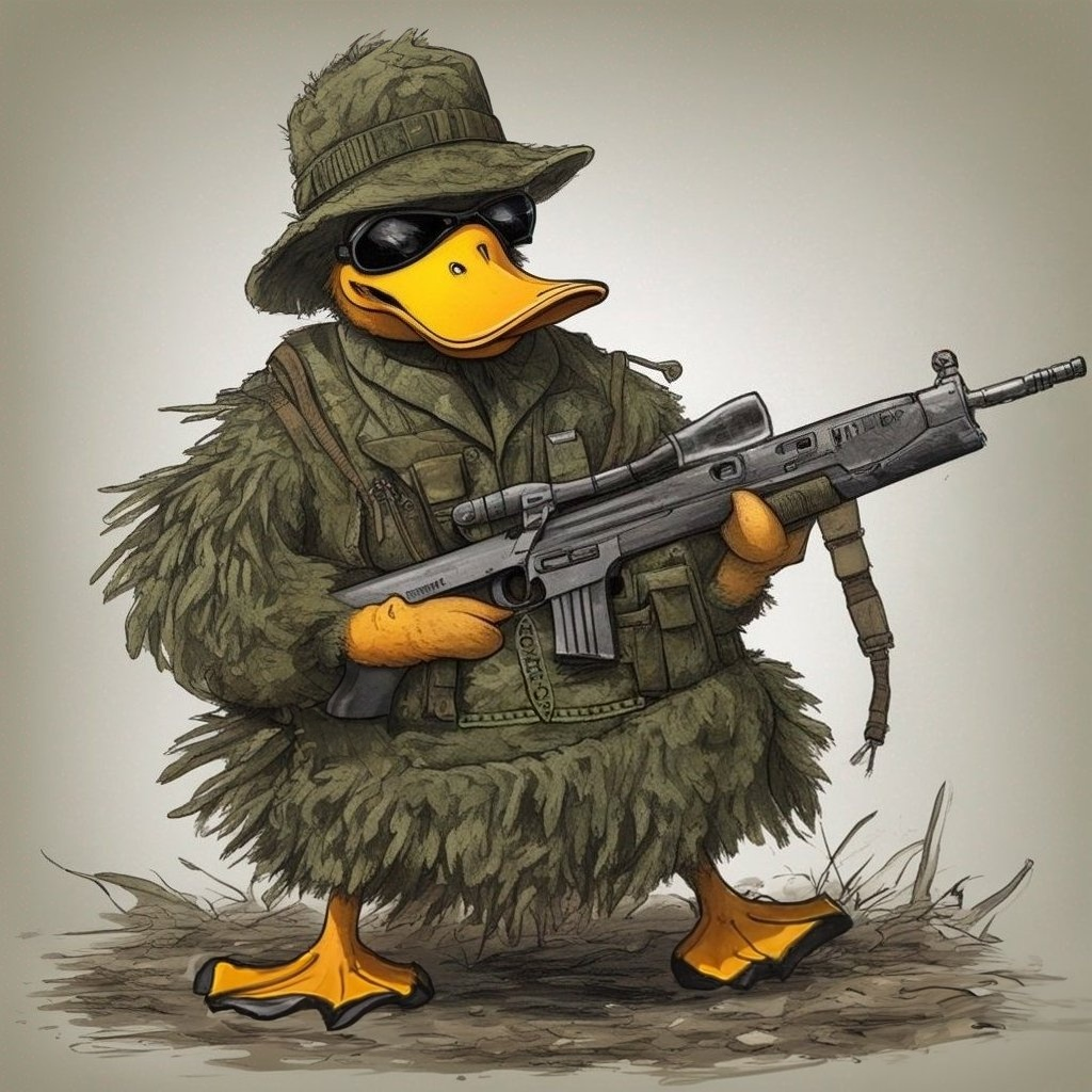 Hunter duck by DVAULTZ on DeviantArt