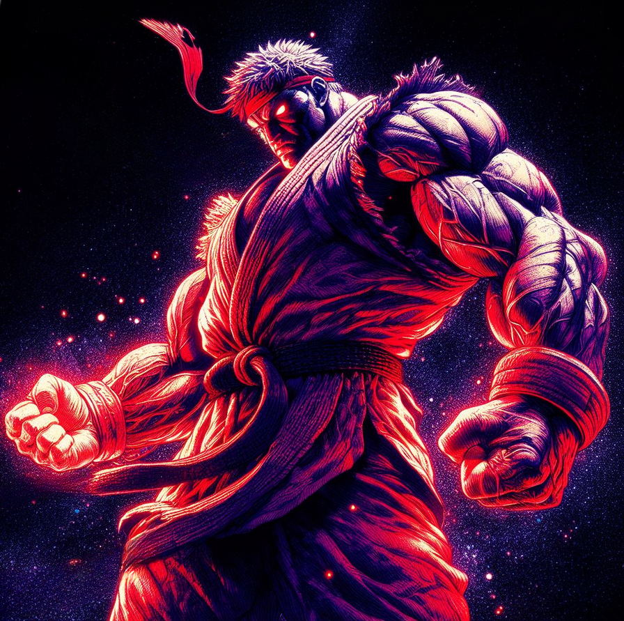 Violent Ryu Pixel Evil Ryu by DVAULTZ on DeviantArt