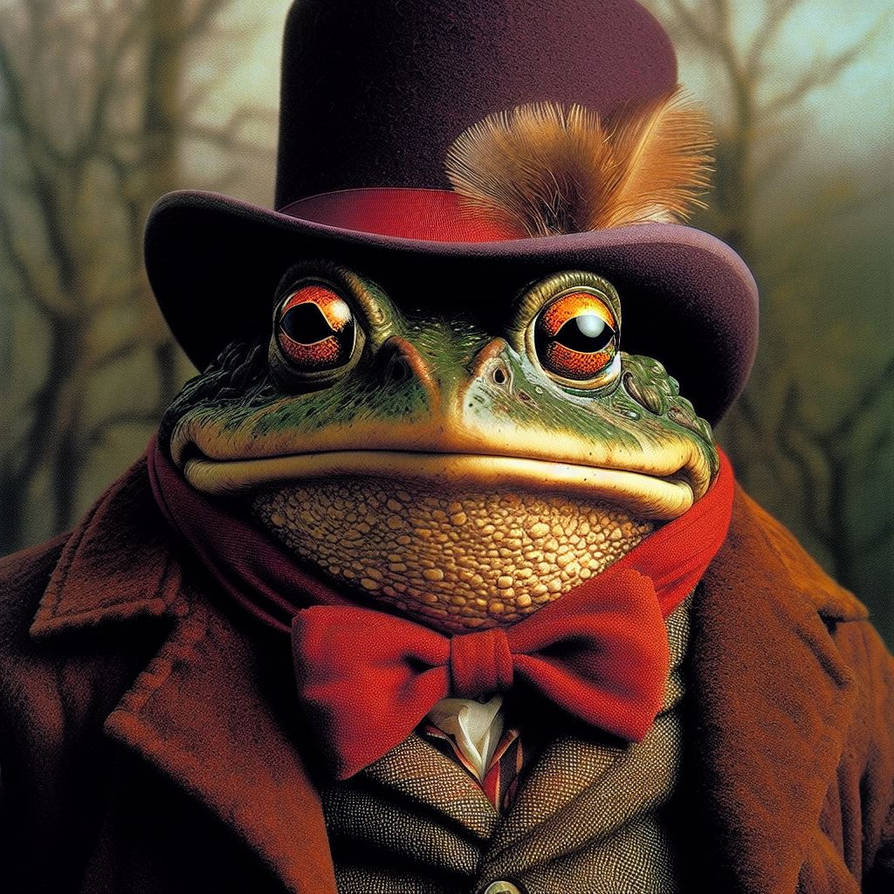 Toad of Toad Hall by DVAULTZ on DeviantArt