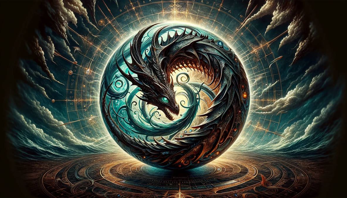 Dragon vortex by DVAULTZ on DeviantArt