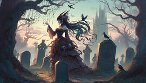 Weeping widow