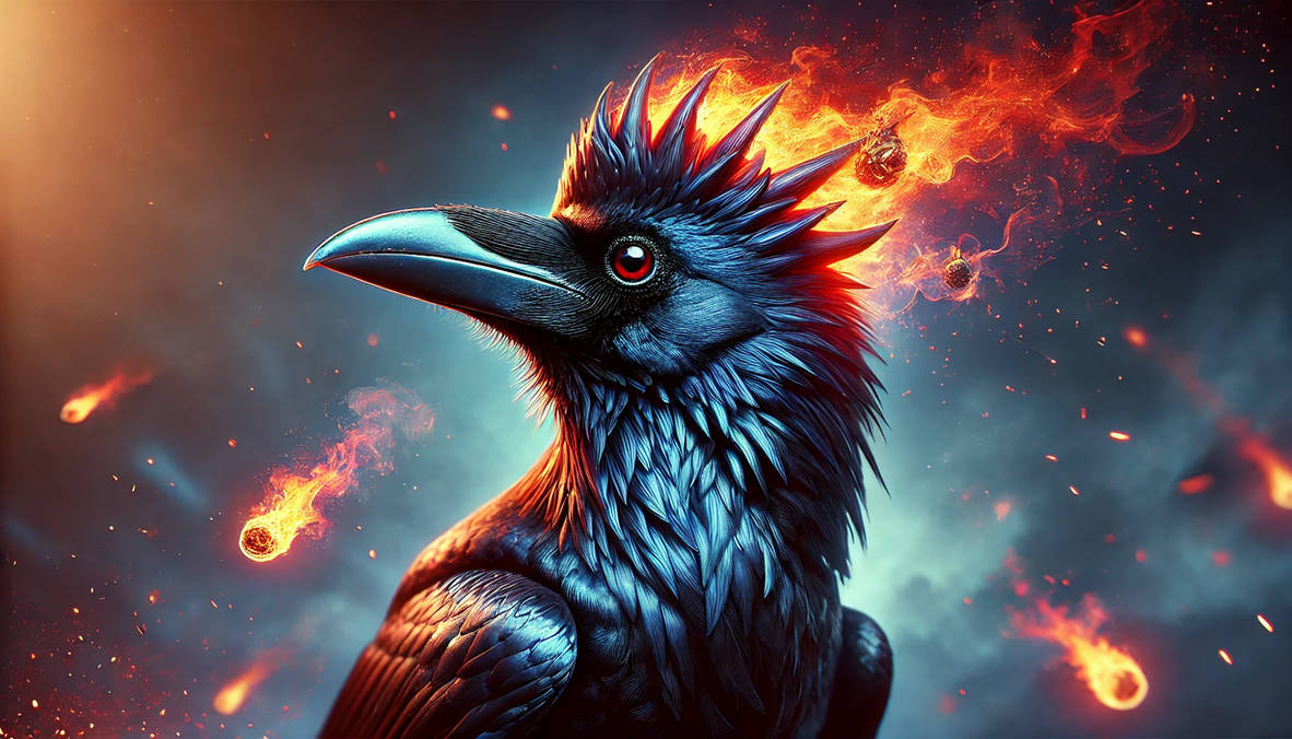 Raven Firework Ravenfire by DVAULTZ on DeviantArt