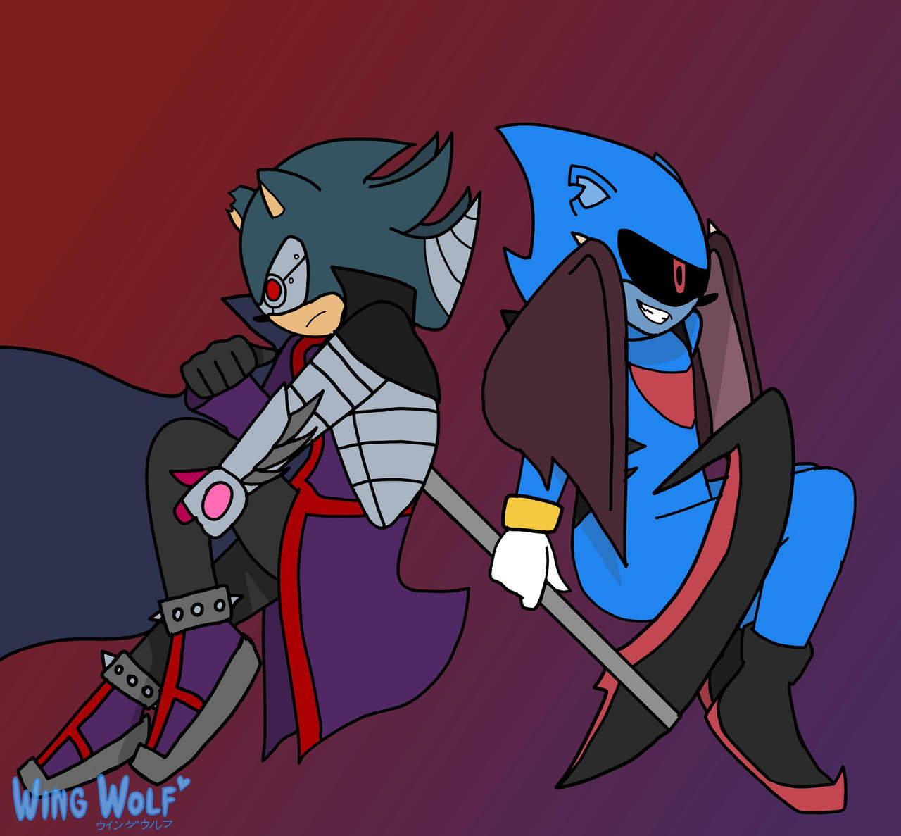 Wing Wolf Commission Ow The Edge By Alanpetersonartwork On Deviantart Wing Wolf Commission Ow The Edge By Alanpetersonartwork On Deviantart
