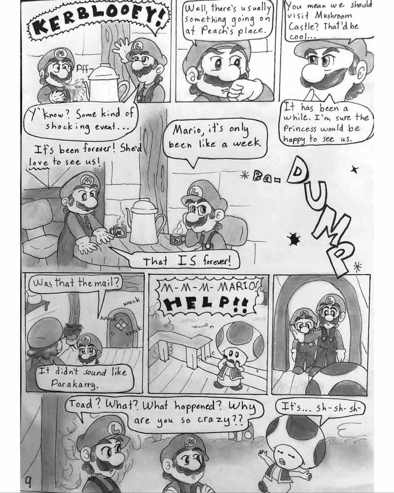 COD Volume 1, pg 9 by NintendoJedi on DeviantArt