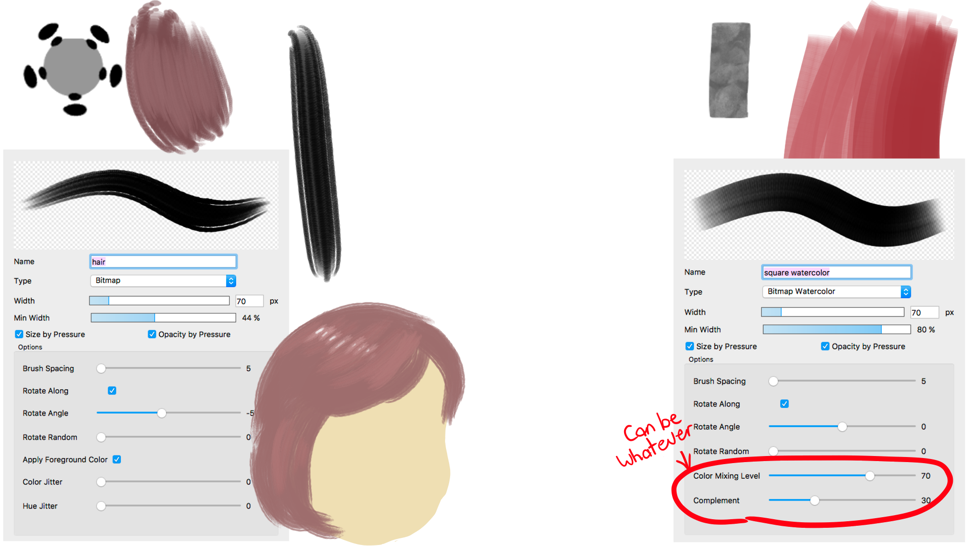 Firealpaca Brush Script Free Brushes for Firealpaca! by Jolti-Lightswitch on DeviantArt