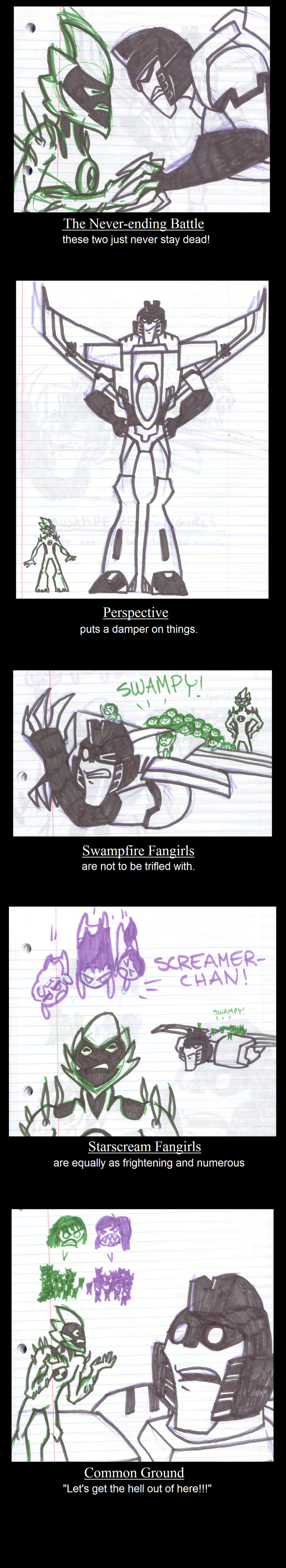swampfire vs starscream
