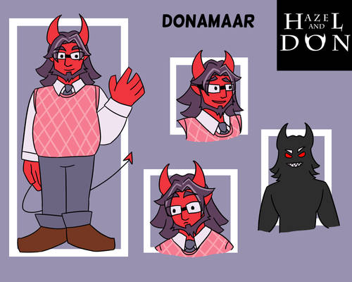 The Great Donamaar - Reference Sheet - Hazel and D