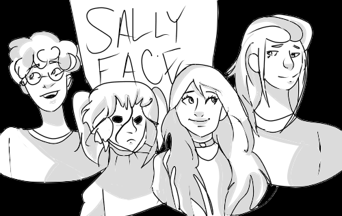 Sally Face by Tablemau on DeviantArt