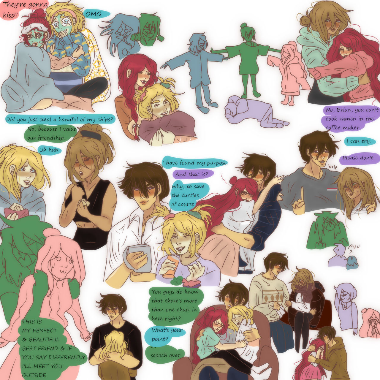 Wholesome Sketches by Tablemau on DeviantArt