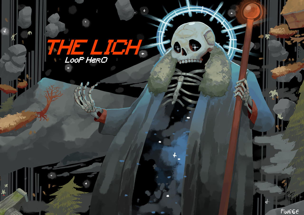 The Lich Loop Hero. by Piweee on DeviantArt