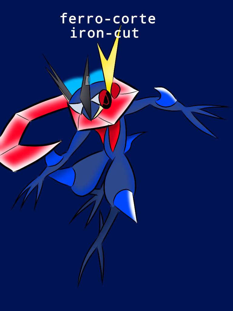 Paradox form future greninja by infinitealter on DeviantArt
