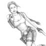 Lara Croft, sketch 2