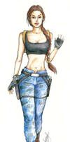 Lara Croft - Nevada Outfit in color