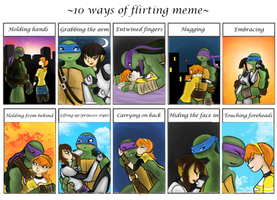 TMNT-Flirting Meme