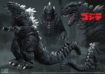 Godzilla -GxU- by LDN-RDNT