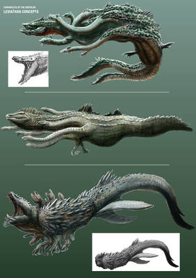 CotN: Leviathan Concept Sketches