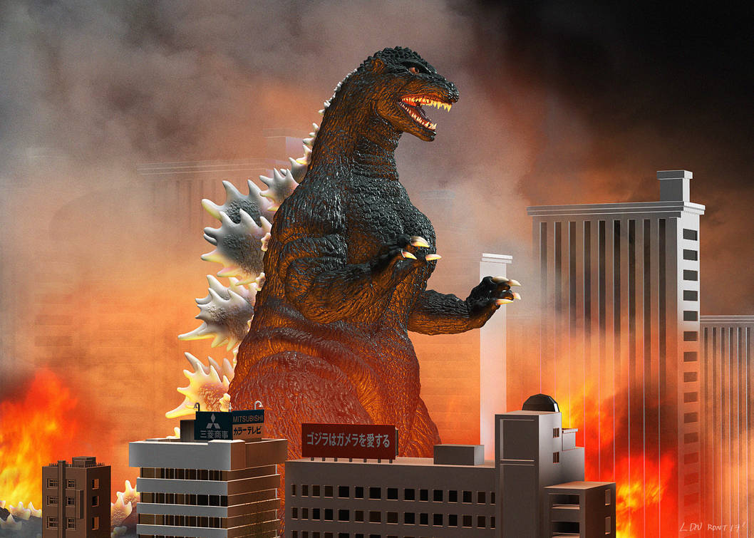 GODZILLA EFFECT Godzilla vs Harbinger by PhoenixGurl13 on 