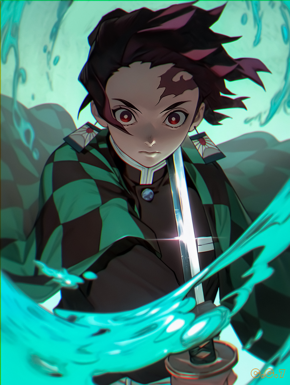 Tanjiro Kamado Artwork by MCAshe on DeviantArt