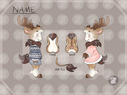 Jackalope/Caribou Hybrid Adopt! {$35}