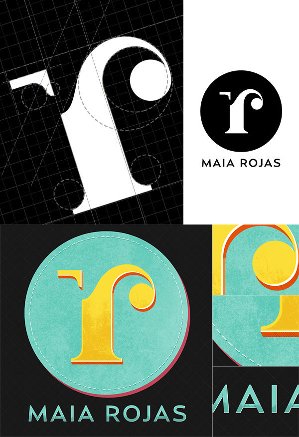 Maia Rojas - Personal Logo