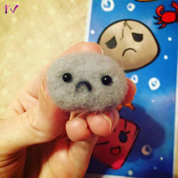 Needle Felted Rock