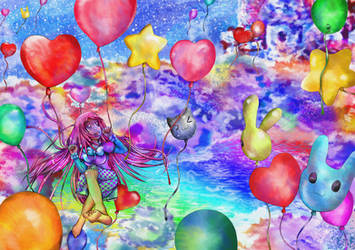 25 Balloons by Yennie-Fer