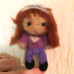 Clarity Nane Needle Felted Doll