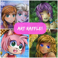 [OPEN] 2019 Art Raffle! by FaithWalkers