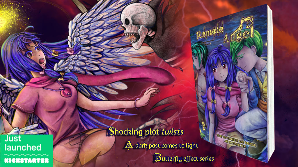 KICKSTARTER RELAUNCH! Remote Angel Volumes 1 and 2