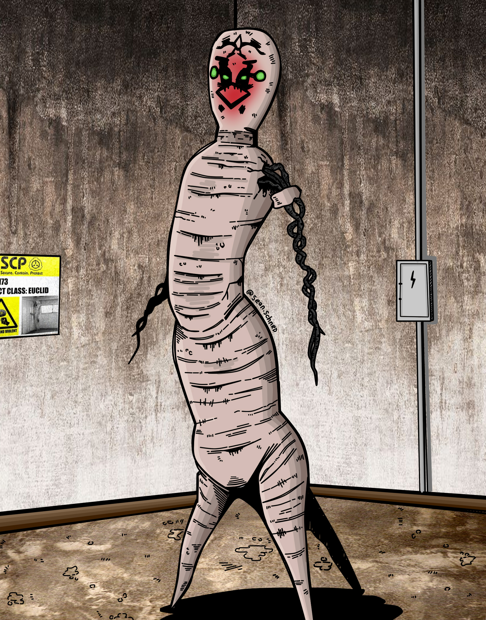 SCP-173 by dylrocks95 on deviantART