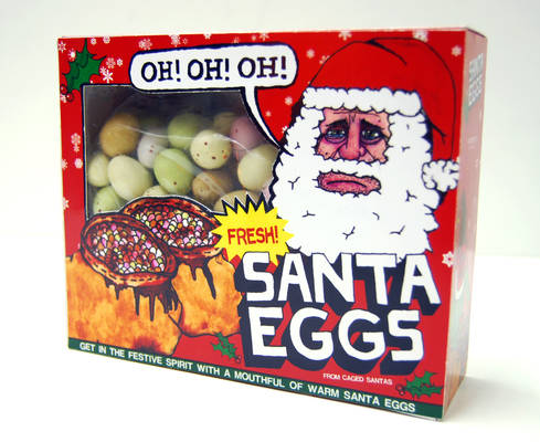 Santa Eggs