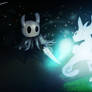 Hollow Knight and Ori