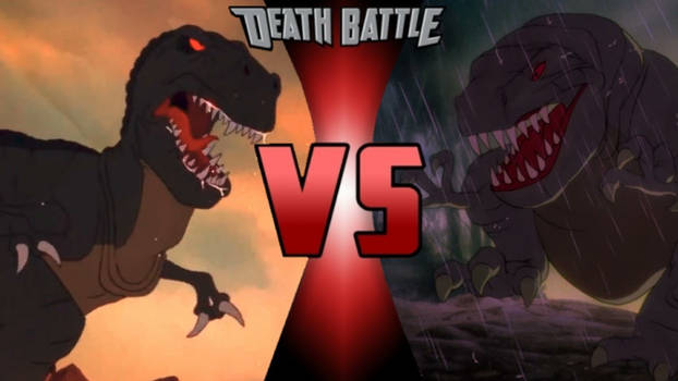 Sharptooth vs Tyrannosaurus Rex 