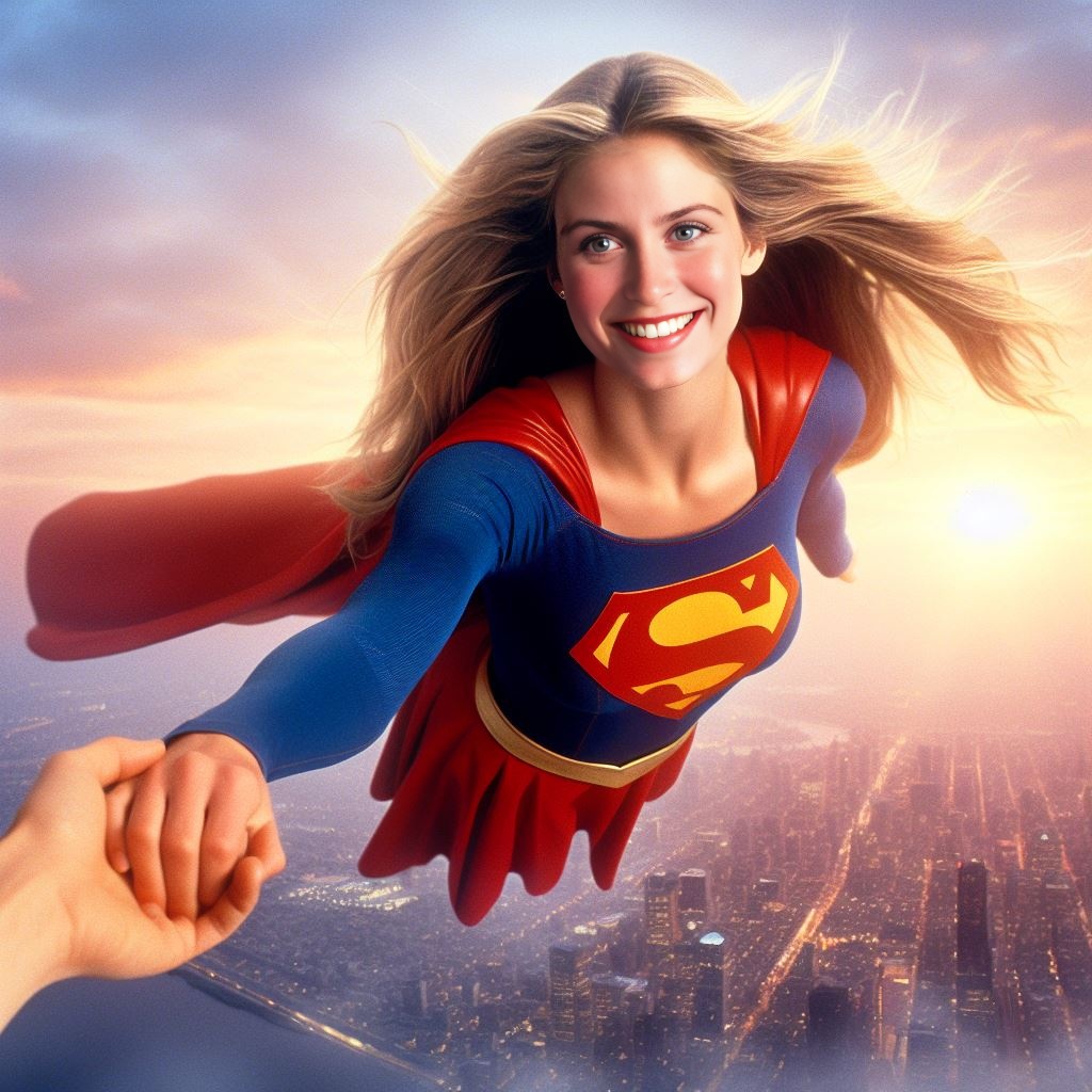Flying with Supergirl 2 by Supergirlscenes on DeviantArt