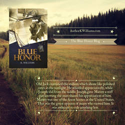 Advertising Blue Honor Quote - Social Media Post 2