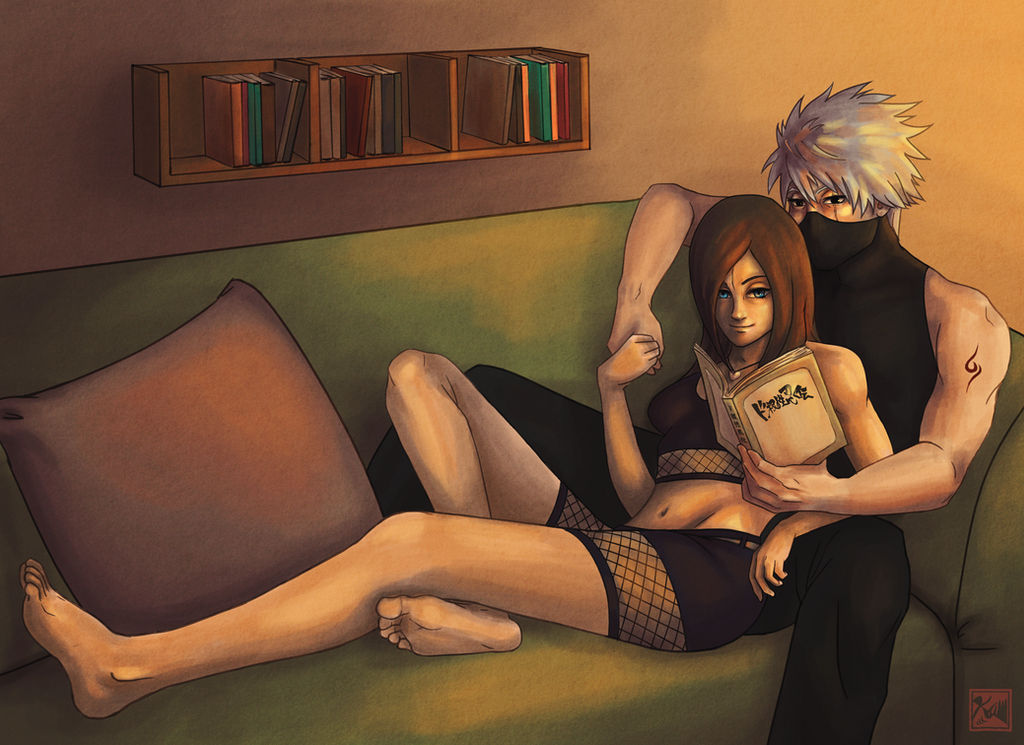 Commission - Kakashi x Kyoko