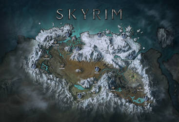 Skyrim World Map