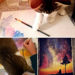 Painting with Fluffies