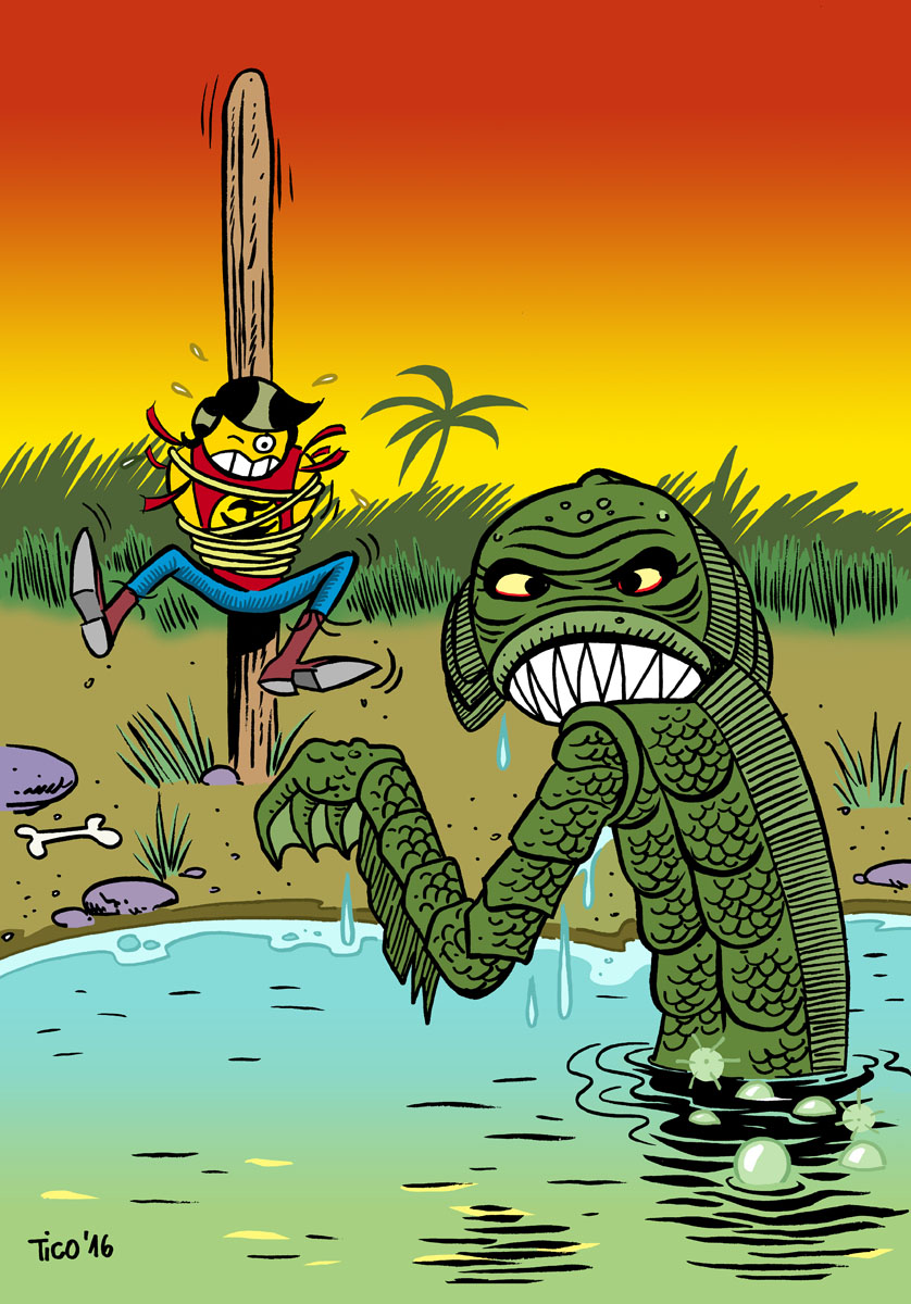 Zagor Vs. Swamp Creature