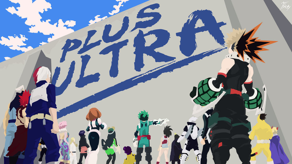 My Hero Academia - Plus Ultra - Wallpaper by diizay on DeviantArt