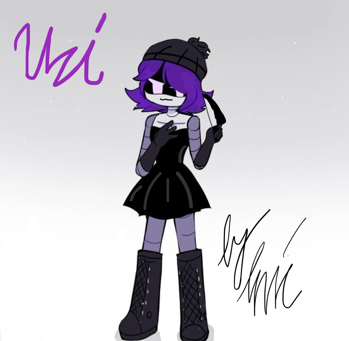 Murder Drones Uzi By ErictheArtist4fun On DeviantArt murder-drones-uzi-by-erictheartist4fun-on-deviantart