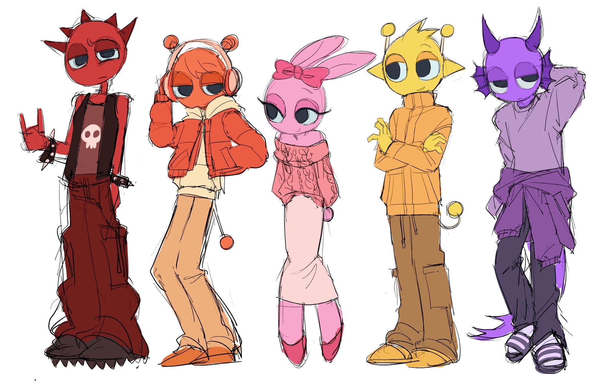 Sprunki (FanArt 16) by ErictheArtist4fun on DeviantArt