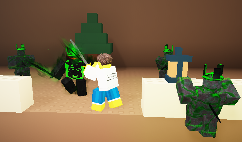 Shedletsky VS 1x1x1x1 (Roblox Studio)