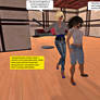 Molly and Gina in Second Life 3