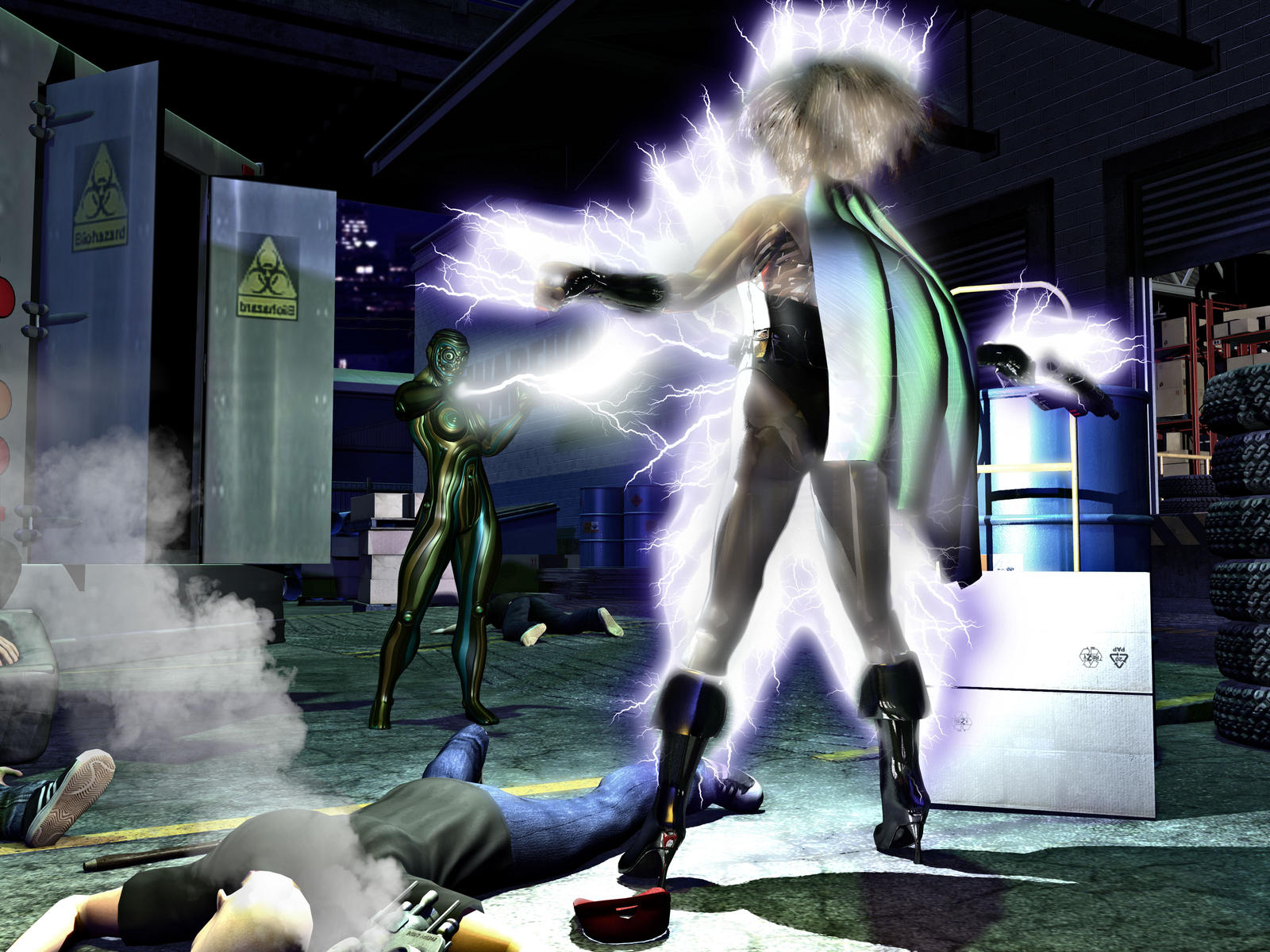 Characters Getting Zapped Zapped by MollyFootman on DeviantArt